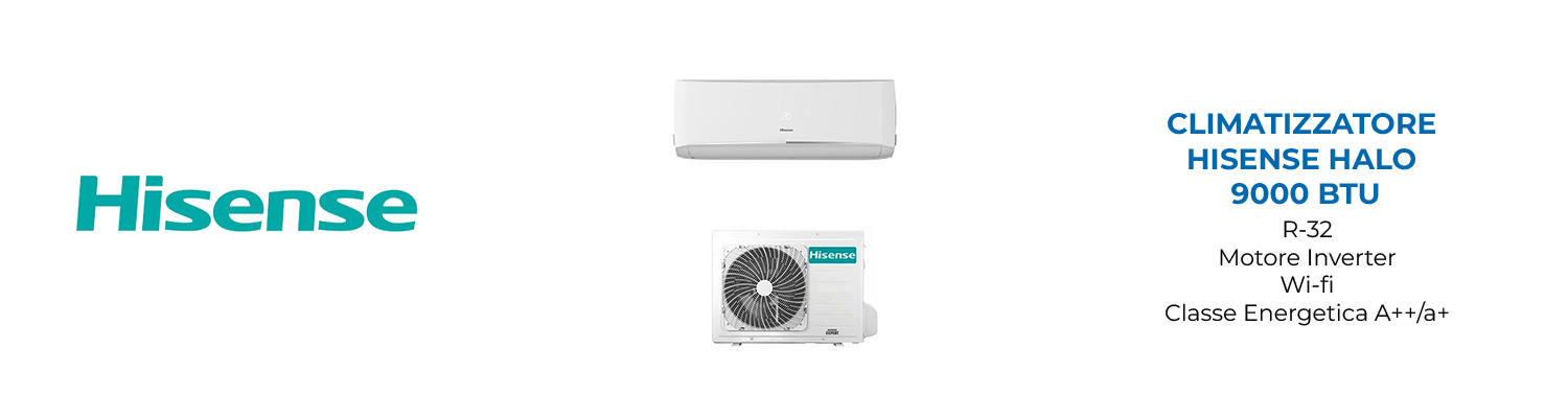 Halo 9000 HISENSE CLIMATIZZATORE